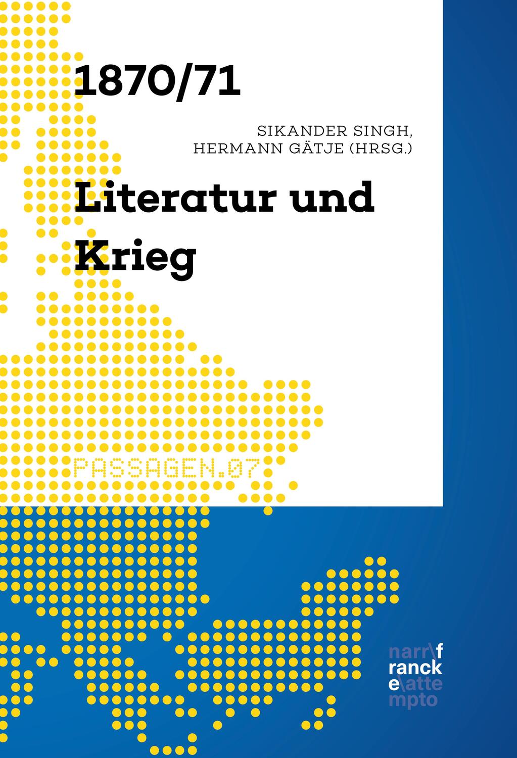 Cover: 9783772087547 | 1870/71 - Literatur und Krieg | Hermann Gätje (u. a.) | Taschenbuch