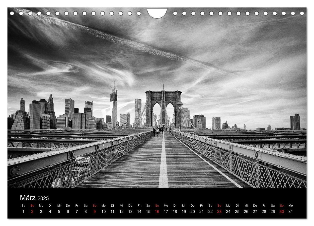 Bild: 9783435796021 | New York 2025 (Wandkalender 2025 DIN A4 quer), CALVENDO Monatskalender