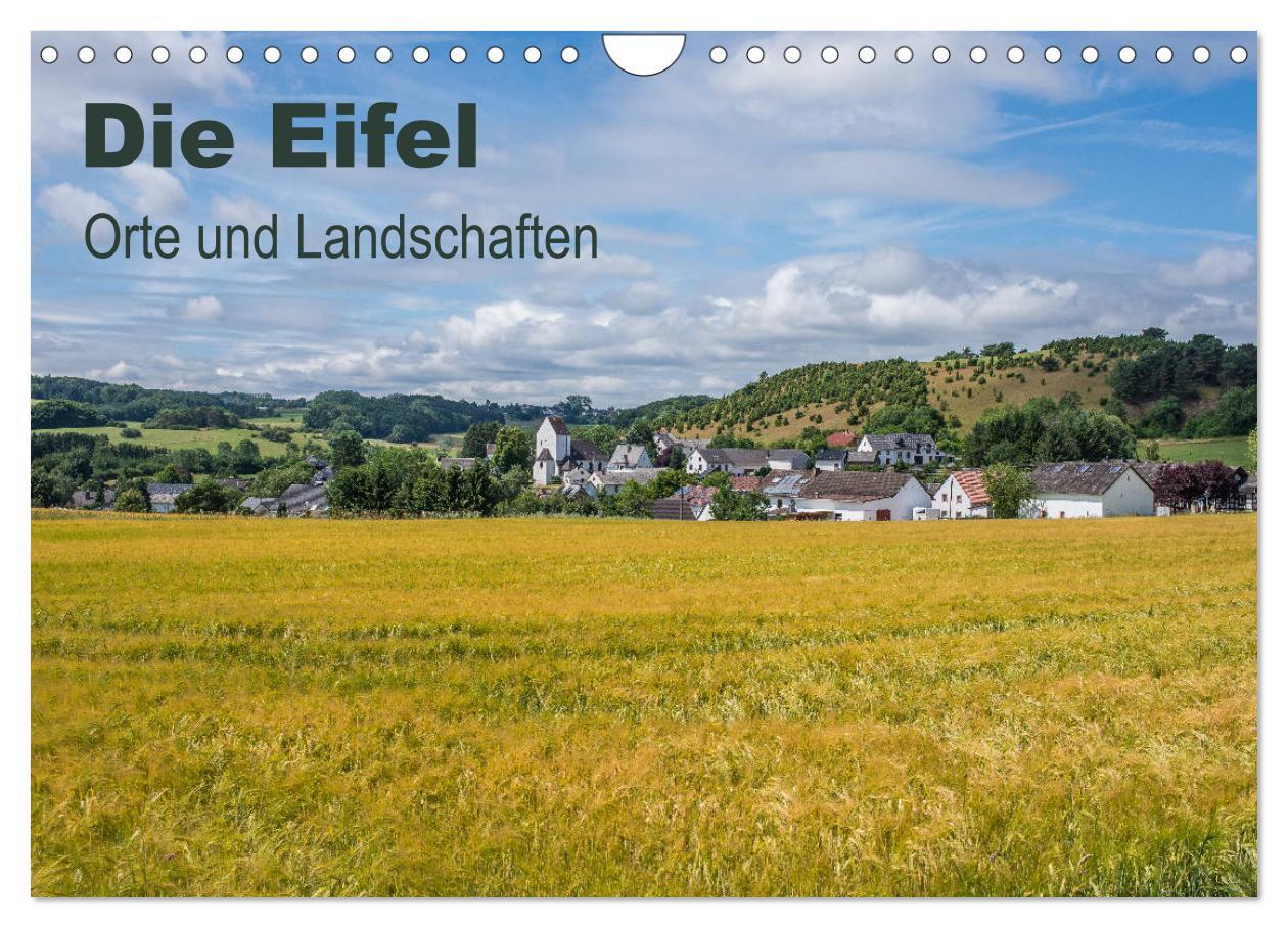 Cover: 9783435452422 | Die Eifel - Orte und Landschaften (Wandkalender 2025 DIN A4 quer),...