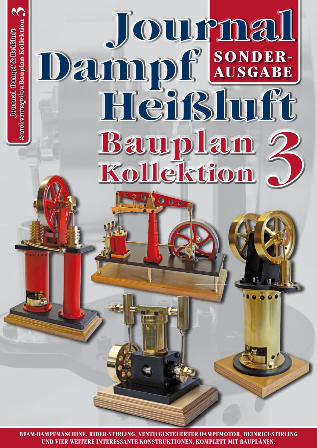 Cover: 9783788311407 | Bauplan-Kollektion 3 | Sonderausgabe des Journal Dampf &amp; Heißluft