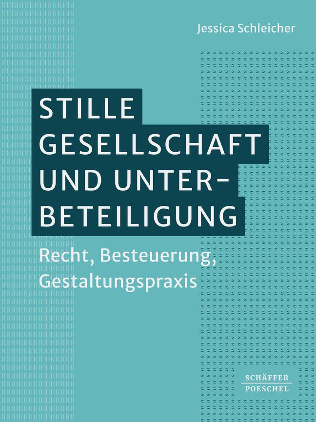 Cover: 9783791054384 | Stille Gesellschaft und Unterbeteiligung | Jessica Schleicher | Buch