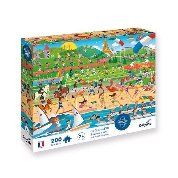 Cover: 3760124874006 | Calypto - Sommersport 200 Teile Puzzle | Sentosphere | Spiel | 3907400