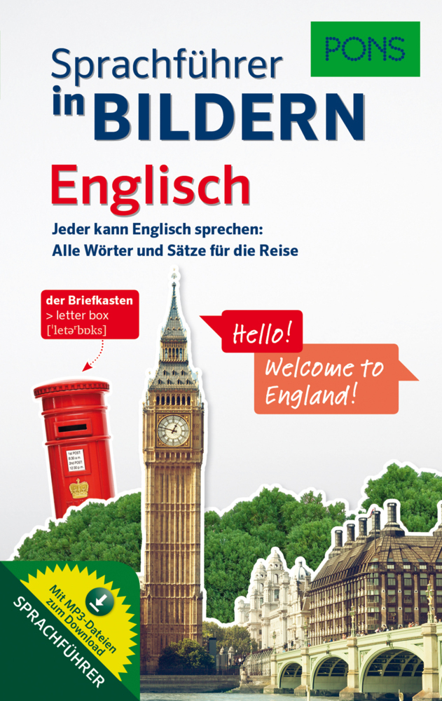 Cover: 9783125180086 | PONS Sprachführer in Bildern Englisch | Taschenbuch | Deutsch | 2017