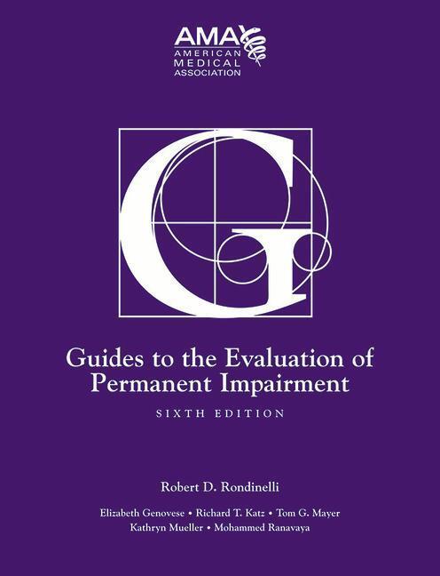 Cover: 9781579478889 | Guides to the Evaluation of Permanent Impairment, Sixth Edition | Buch