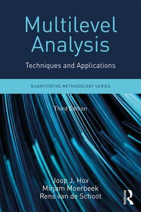 Cover: 9781138121362 | Multilevel Analysis | Techniques and Applications, Third Edition