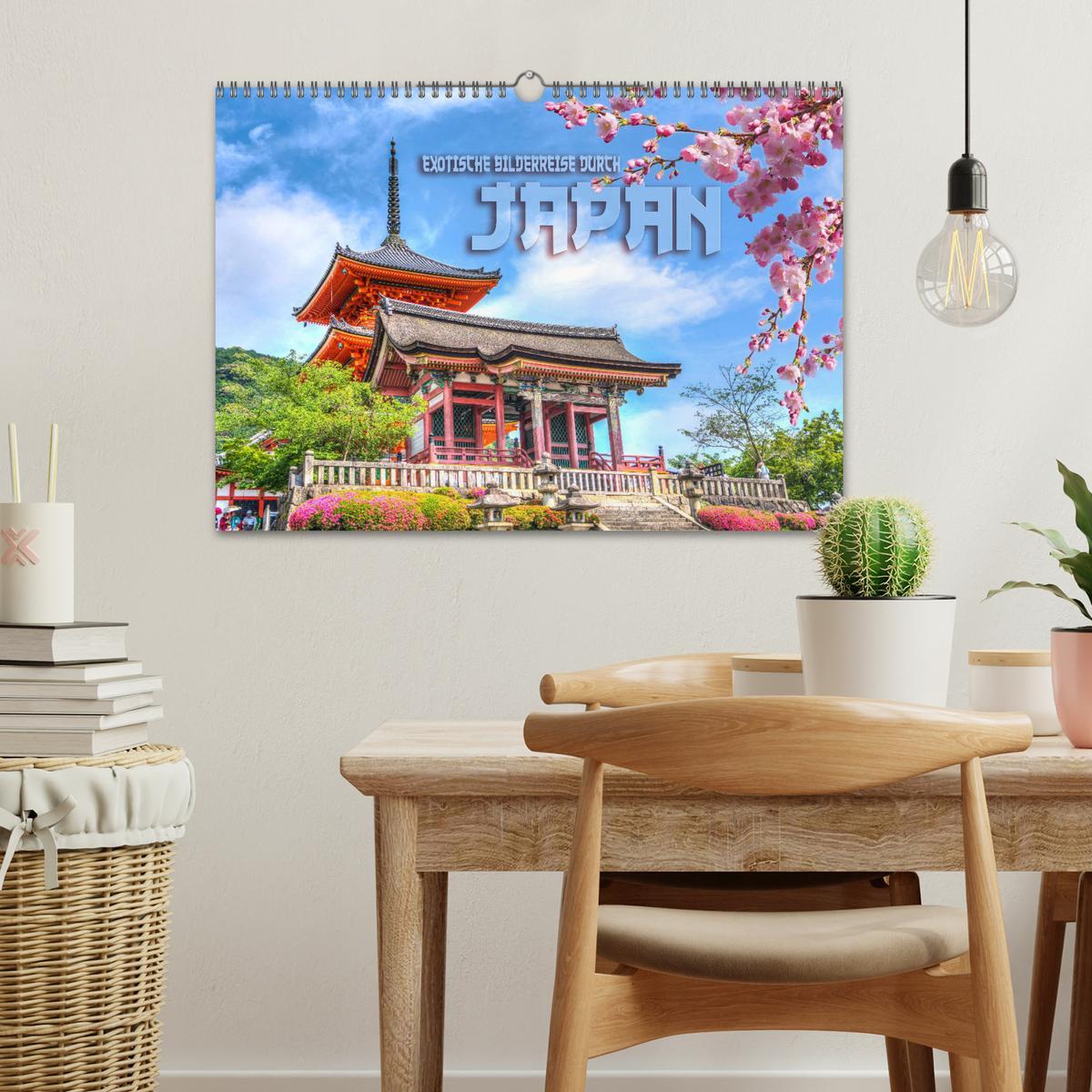 Bild: 9783435287604 | Exotische Bilderreise durch Japan (Wandkalender 2025 DIN A3 quer),...