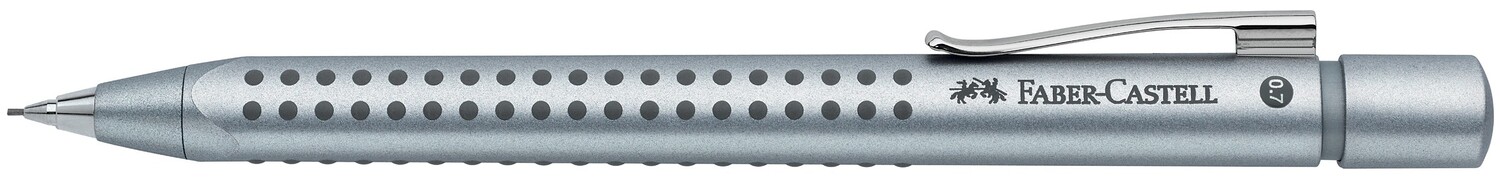 Cover: 4005401312116 | Faber-Castell Druckbleistift GRIP 2011 silber | 0,7mm Minenstärke