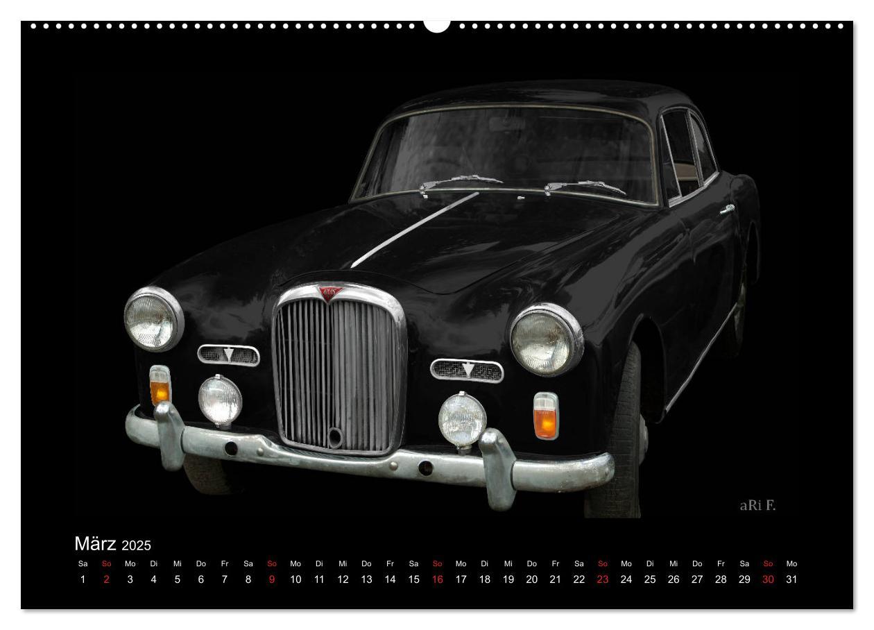 Bild: 9783435245888 | 2025 Oldtimer by aRi F. (hochwertiger Premium Wandkalender 2025 DIN...