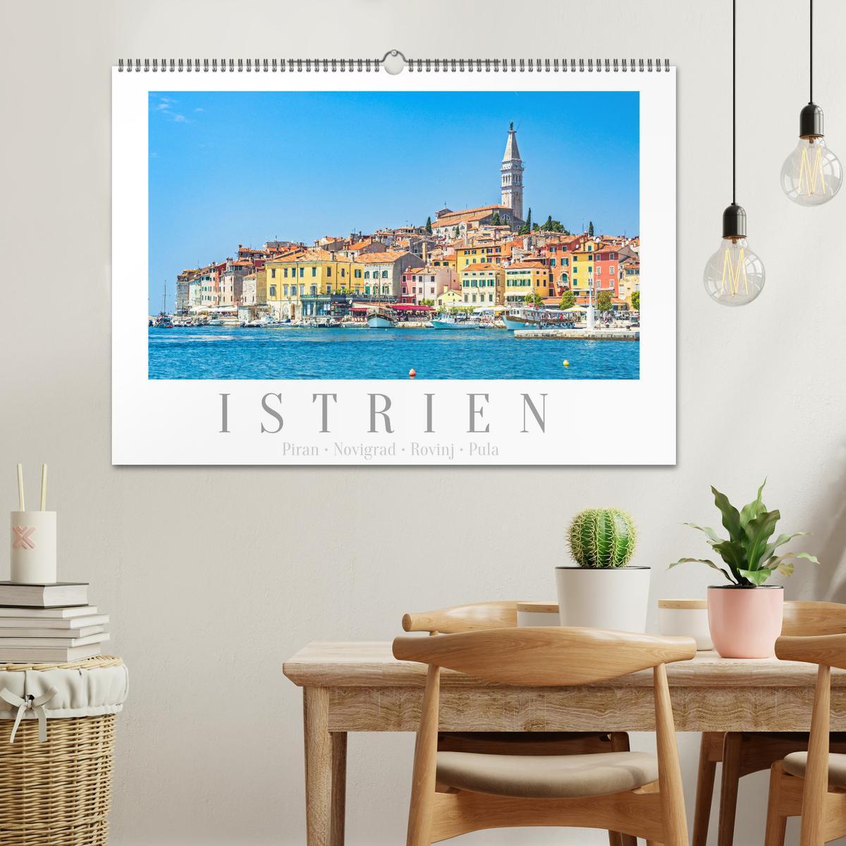 Bild: 9783435175352 | Istrien - Piran ¿ Novigrad ¿ Rovinj ¿ Pula (Wandkalender 2025 DIN...