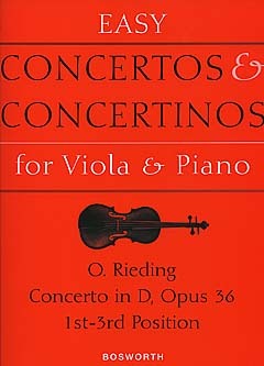Cover: 9790201640617 | Concerto in D Op. 36 | 1st - 3rd Position | Oscar Rieding | Buch