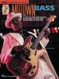 Cover: 9780634015205 | Motown Bass [With CD] | Dave Rubin | Taschenbuch | CD (AUDIO), 039