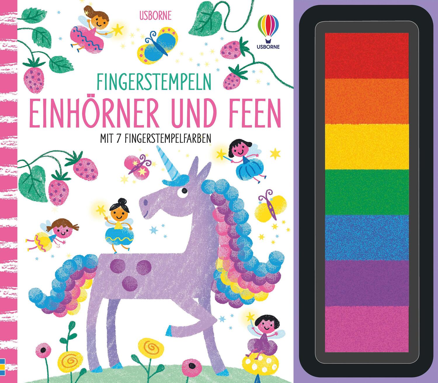 Cover: 9781789416251 | Fingerstempeln: Einhörner und Feen | Fiona Watt | Buch | Deutsch