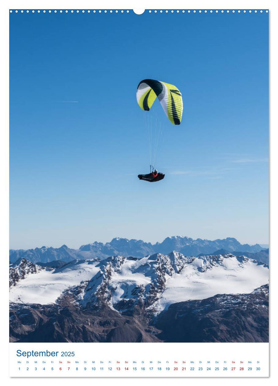 Bild: 9783435981625 | Paragliding - von grünen Wiesen zu schroffen Gletschen...