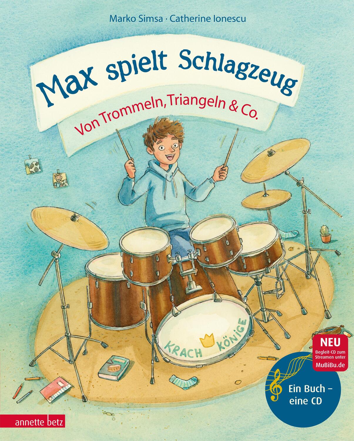 Cover: 9783219115772 | Max spielt Schlagzeug | Marko Simsa | Buch | Deutsch | 2015