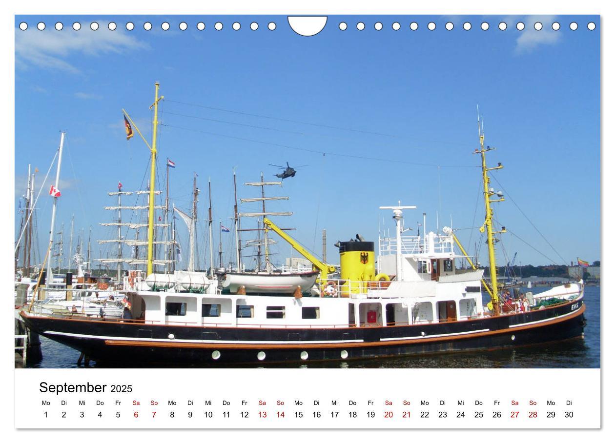 Bild: 9783435454181 | Impressionen von der Kieler Förde (Wandkalender 2025 DIN A4 quer),...