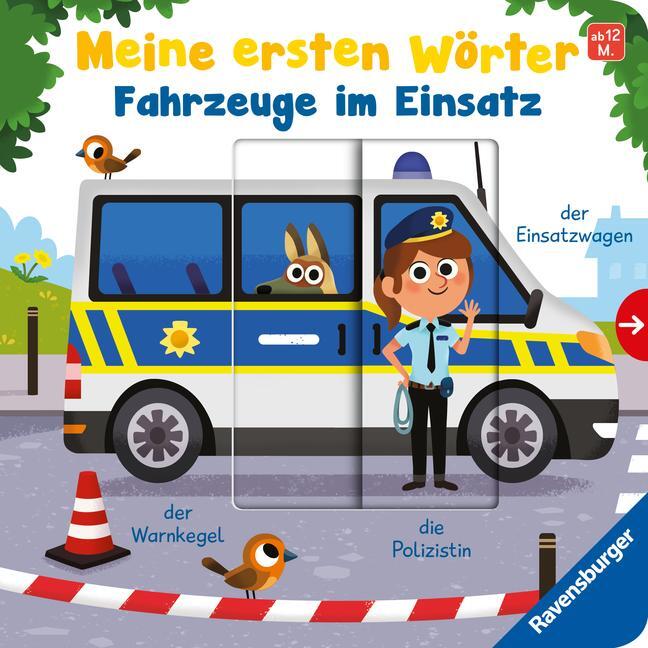 Cover: 9783473417728 | Meine ersten Wörter: Fahrzeuge im Einsatz - Sprechen lernen mit...