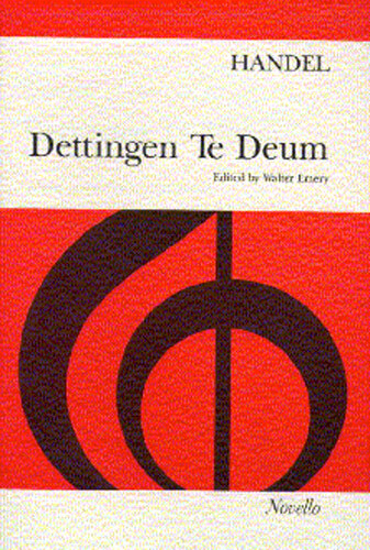 Cover: 9780853606475 | Dettingen Te Deum (SATB and Piano) | George Frideric Handel | Buch