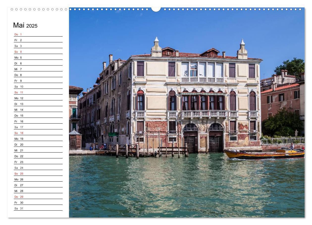 Bild: 9783435508471 | VENEDIG Eine Tour auf dem Canal Grande (Wandkalender 2025 DIN A2...