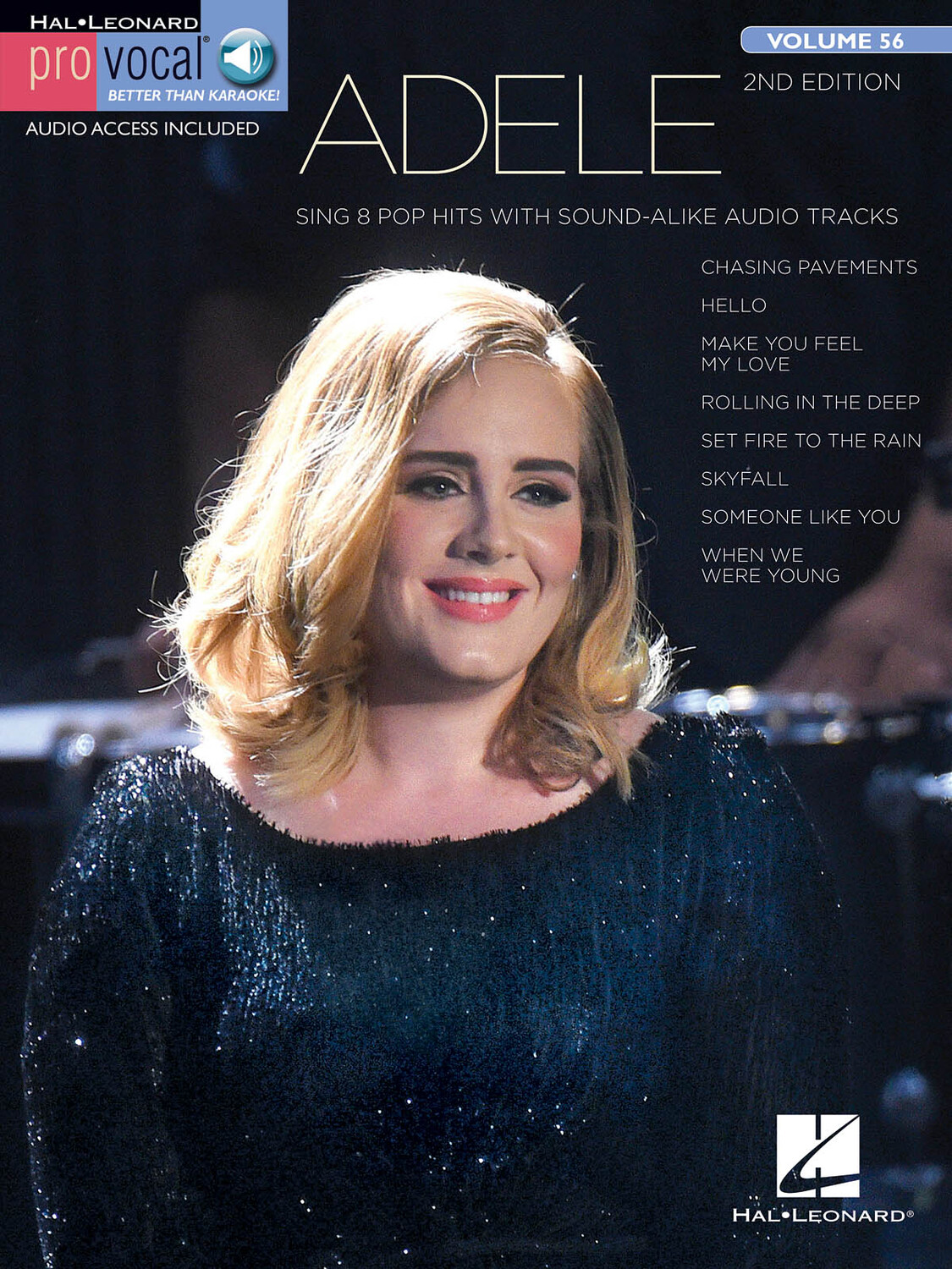 Cover: 888680621094 | Adele | Pro Vocal Women's Edition Volume 56 | Pro Vocal | 2016