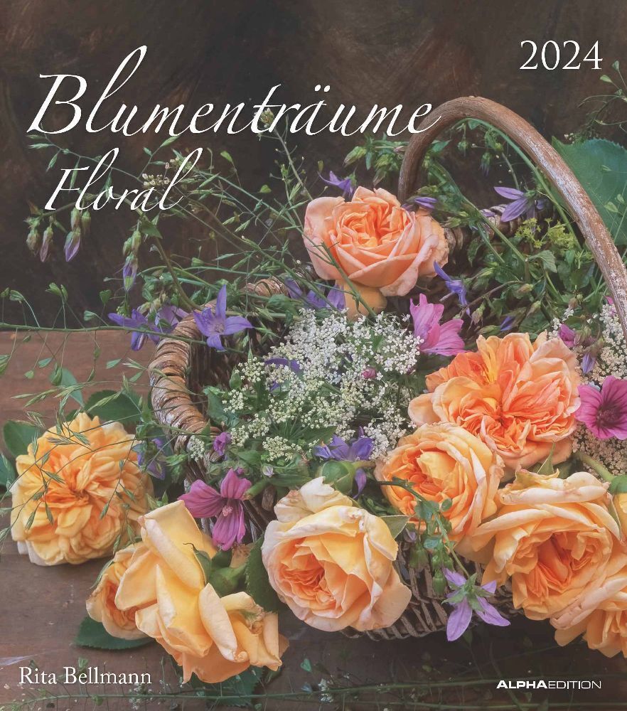 Cover: 4251732335144 | Blumenträume 2024 - Foto-Kalender - Wand-Kalender - 30x34 -...