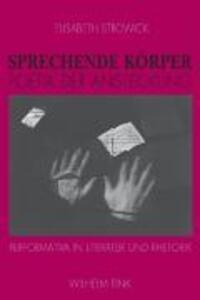 Cover: 9783770544752 | Sprechende Körper - Poetik der Ansteckung | Elisabeth Strowick | Buch