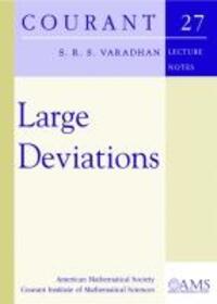 Cover: 9780821840863 | Varadhan, S: Large Deviations | S. R. S. Varadhan | Englisch | 2016