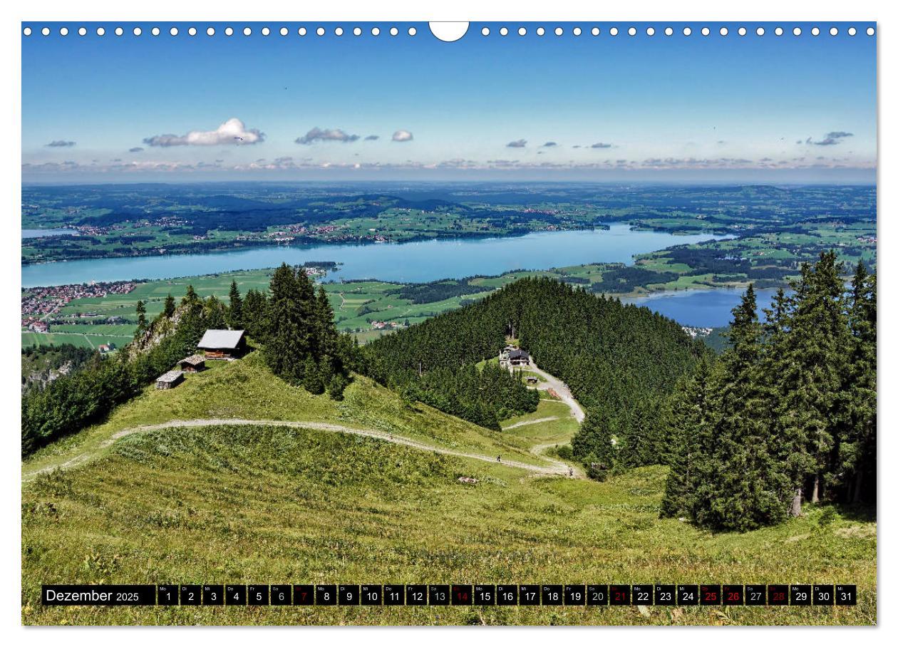 Bild: 9783435324231 | Allgäu - Natur pur (Wandkalender 2025 DIN A3 quer), CALVENDO...