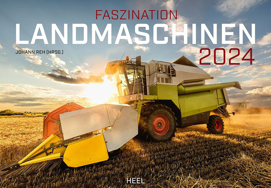 Cover: 9783966646840 | Faszination Landmaschinen Kalender 2024 | Johann Reh | Kalender | 2024