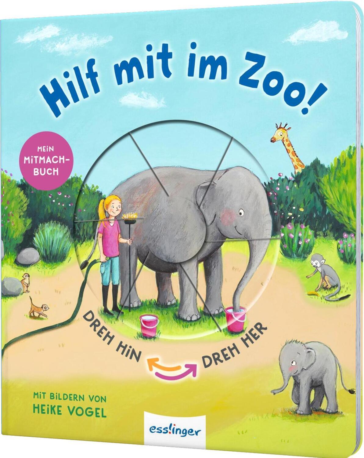Cover: 9783480237319 | Dreh hin - Dreh her: Hilf mit im Zoo! | Sylvia Tress | Buch | 10 S.