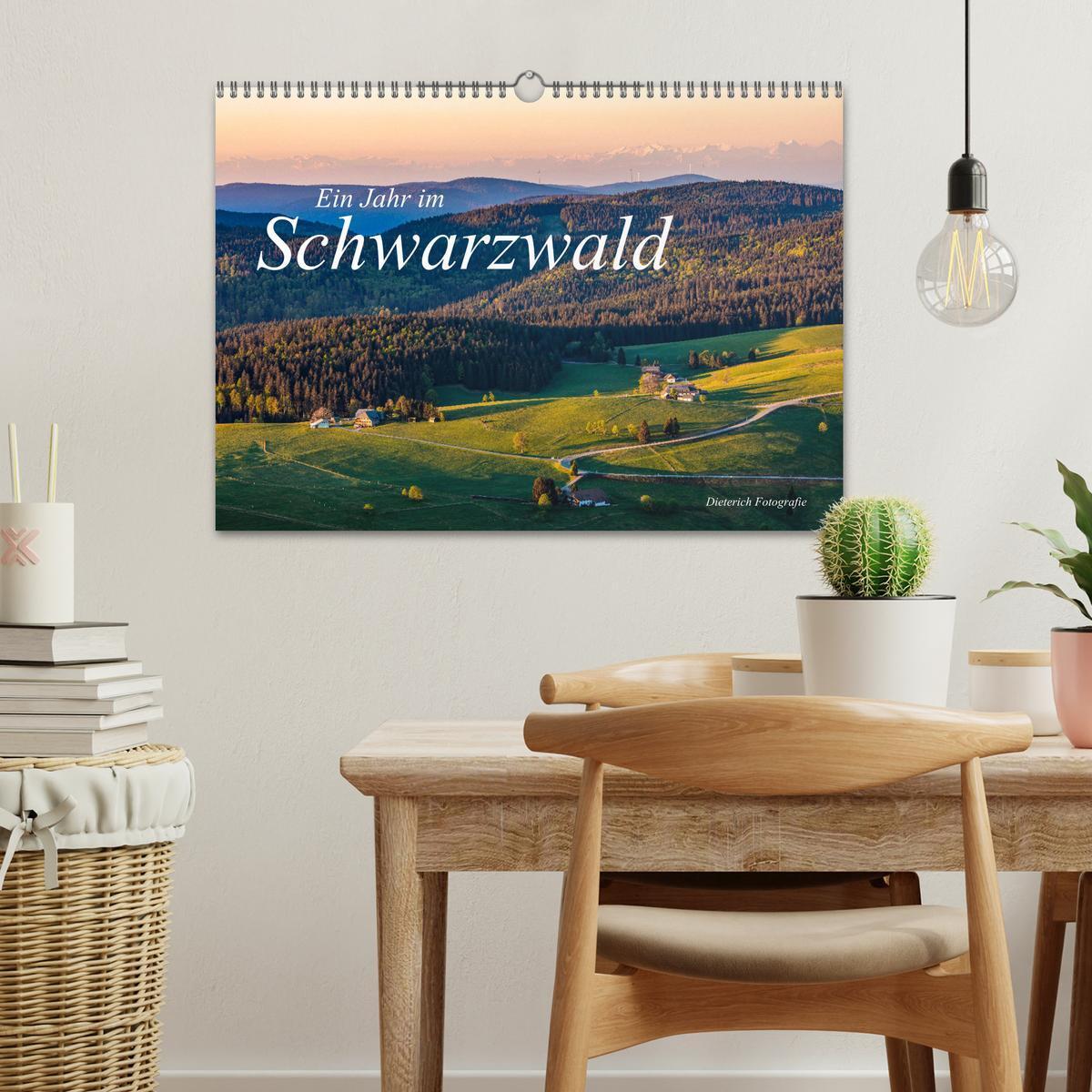 Bild: 9783435076758 | Ein Jahr im Schwarzwald (Wandkalender 2025 DIN A3 quer), CALVENDO...