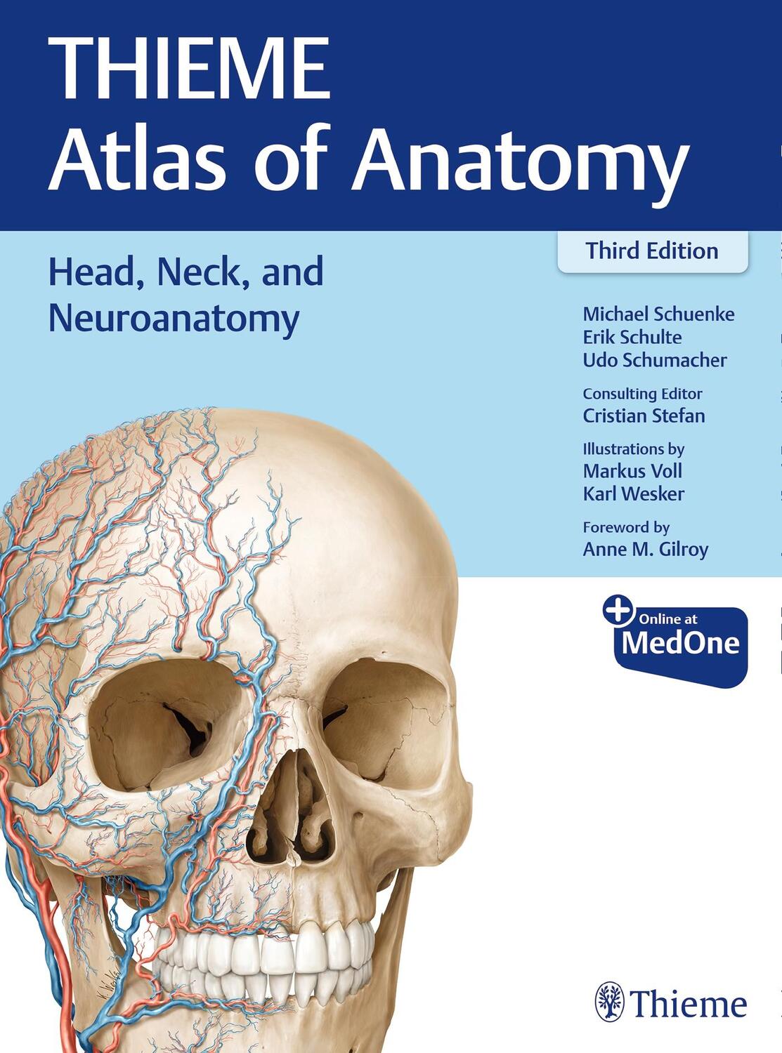 Cover: 9781626237223 | Head, Neck, and Neuroanatomy (THIEME Atlas of Anatomy) | Taschenbuch