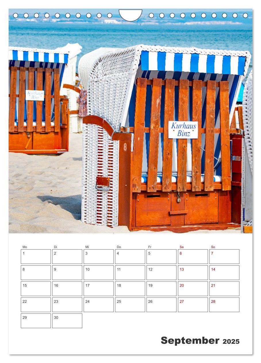 Bild: 9783435918003 | Rügen - Terminplaner (Wandkalender 2025 DIN A4 hoch), CALVENDO...