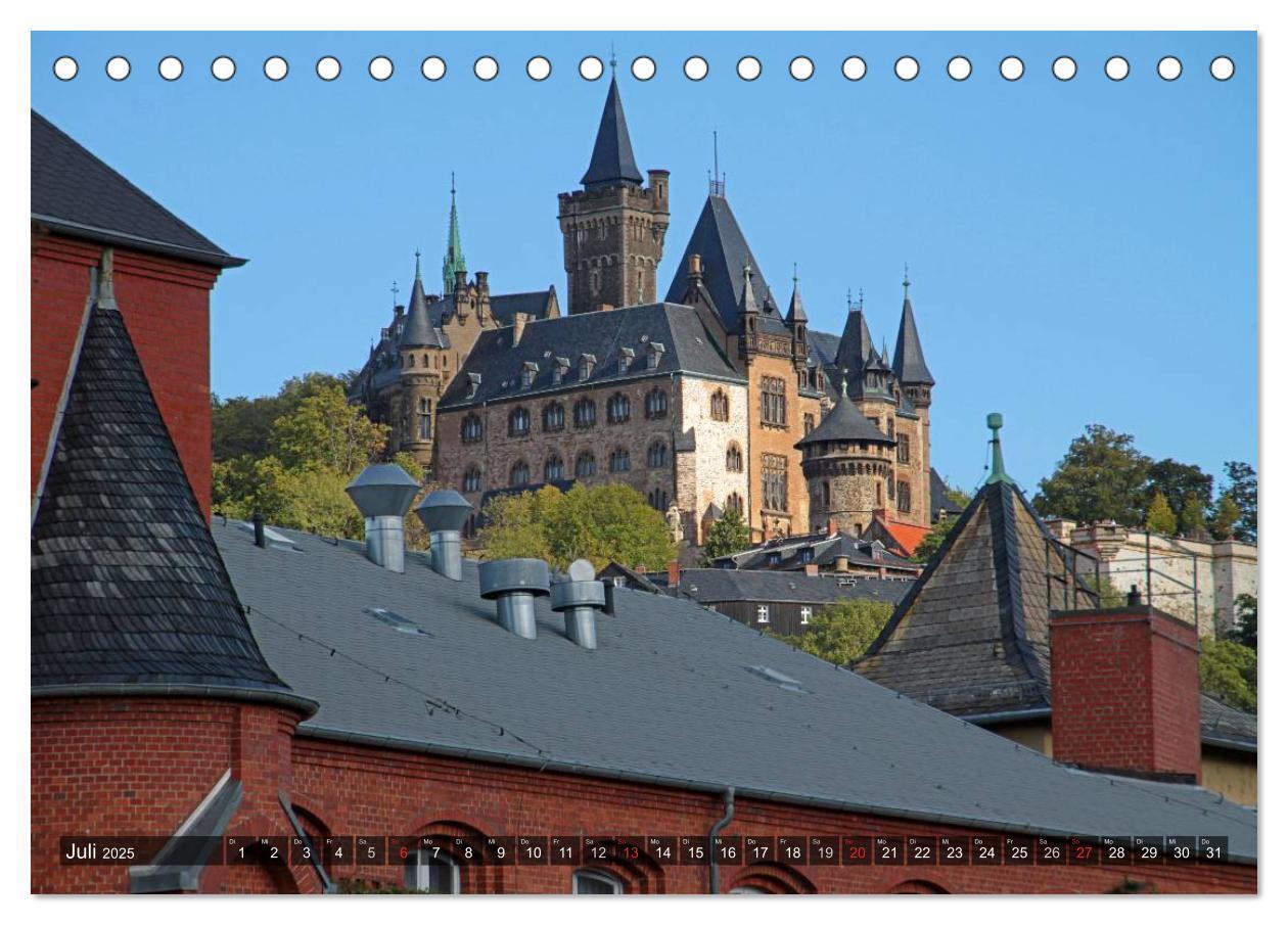 Bild: 9783435782055 | Wernigerode (Tischkalender 2025 DIN A5 quer), CALVENDO Monatskalender