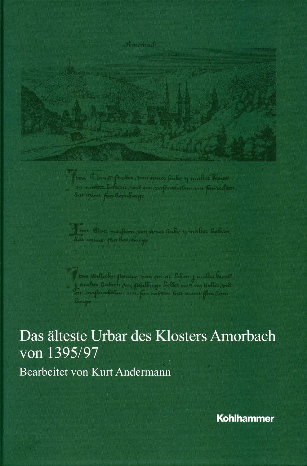 Cover: 9783799595674 | Das älteste Urbar des Klosters Amorbach von 1395/97 | Buch | XXXVIII