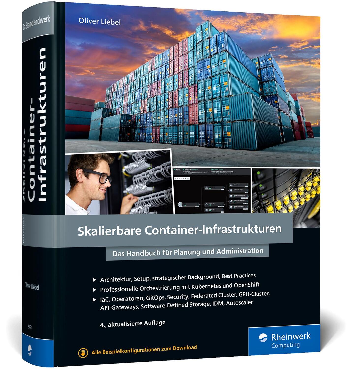 Cover: 9783836297530 | Skalierbare Container-Infrastrukturen | Oliver Liebel | Buch | 1148 S.