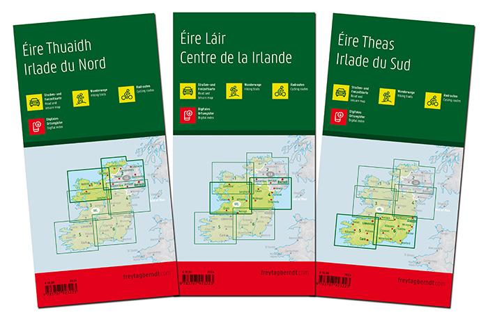 Rückseite: 9783707923223 | Irland, Straßen- und Freizeitkarten-Set 1:150.000, freytag &amp; berndt