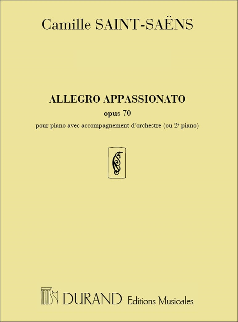 Cover: 9790044032426 | Allegro Appassionato Op. 70 | Klavierauszug | Editions Durand