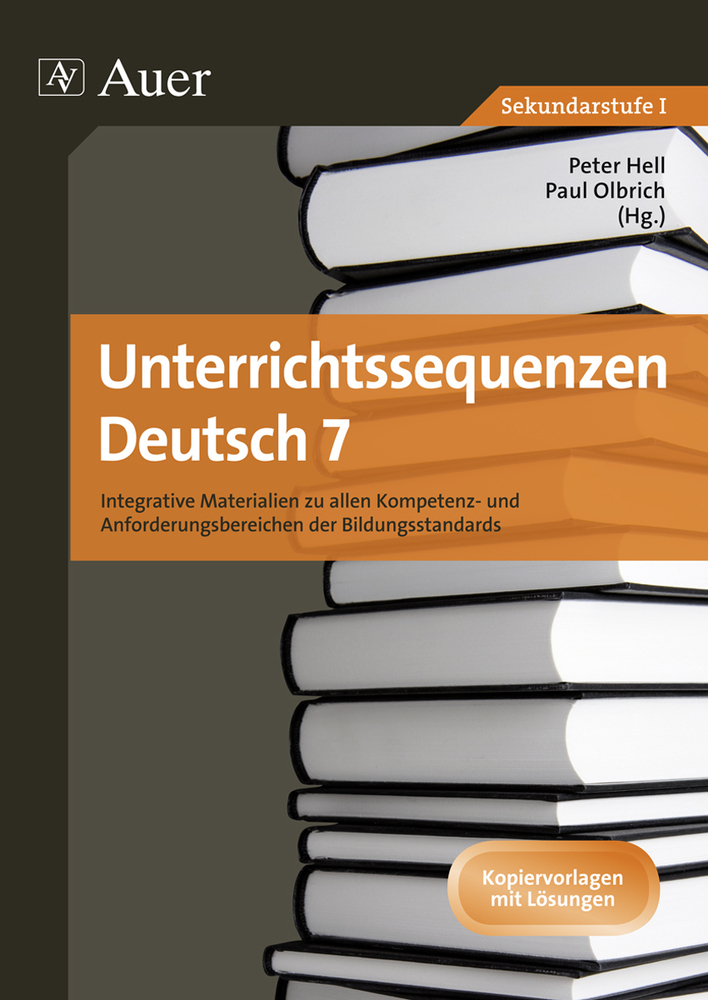 Cover: 9783403061830 | Unterrichtssequenzen Deutsch, 7. Klasse | Peter Hell (u. a.) | 2008