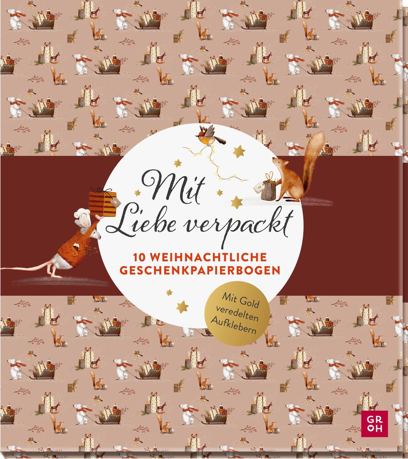 Cover: 4036442010396 | Mit Liebe verpackt - 10 weihnachtliche Geschenkpapierbogen | Verlag