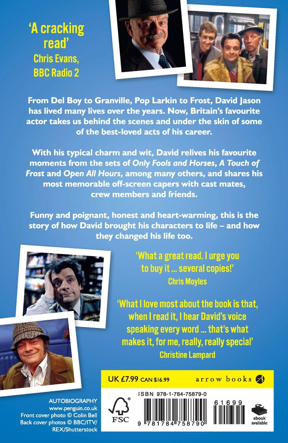 Rückseite: 9781784758790 | Only Fools and Stories | David Jason | Taschenbuch | Englisch | 2018