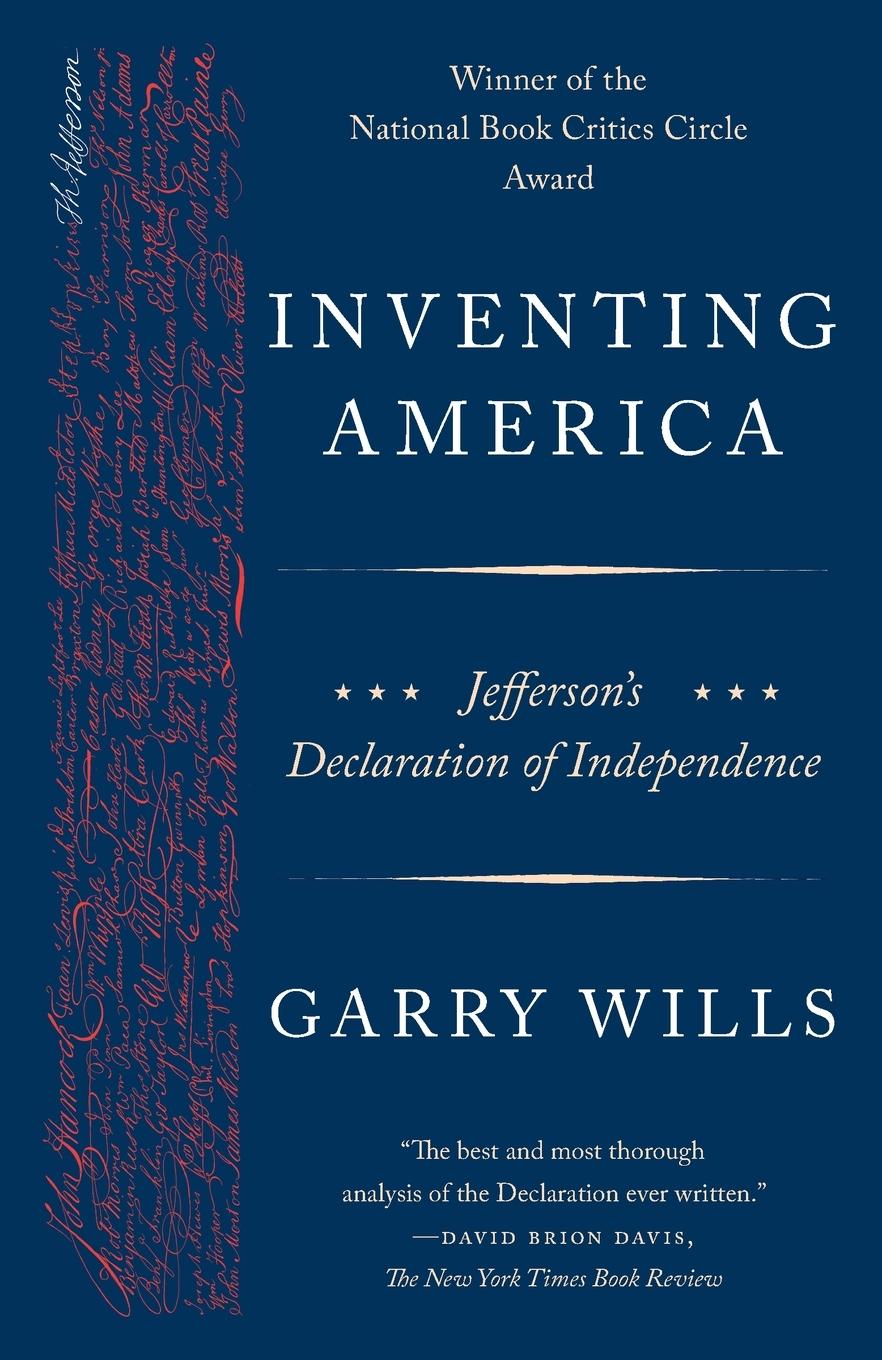 Cover: 9780525435976 | Inventing America | Jefferson's Declaration of Independence | Wills