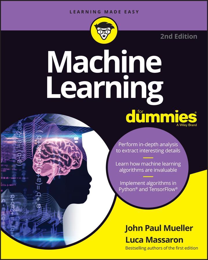 Cover: 9781119724018 | Machine Learning For Dummies | John Paul Mueller (u. a.) | Taschenbuch