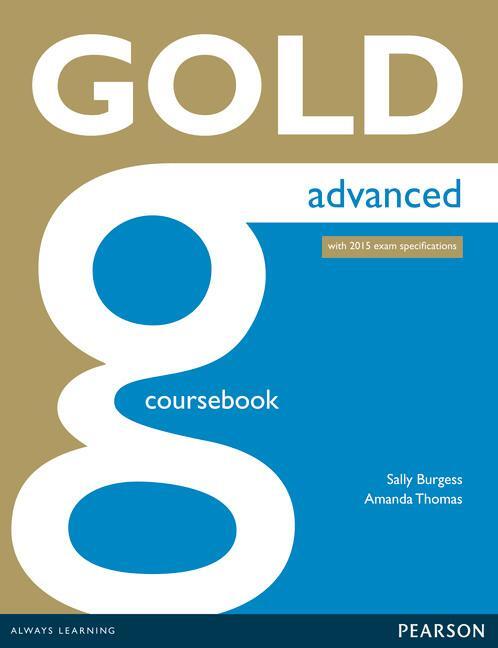 Cover: 9781447907046 | Gold Advanced Coursebook. With online Audio | Amanda Thomas | Buch