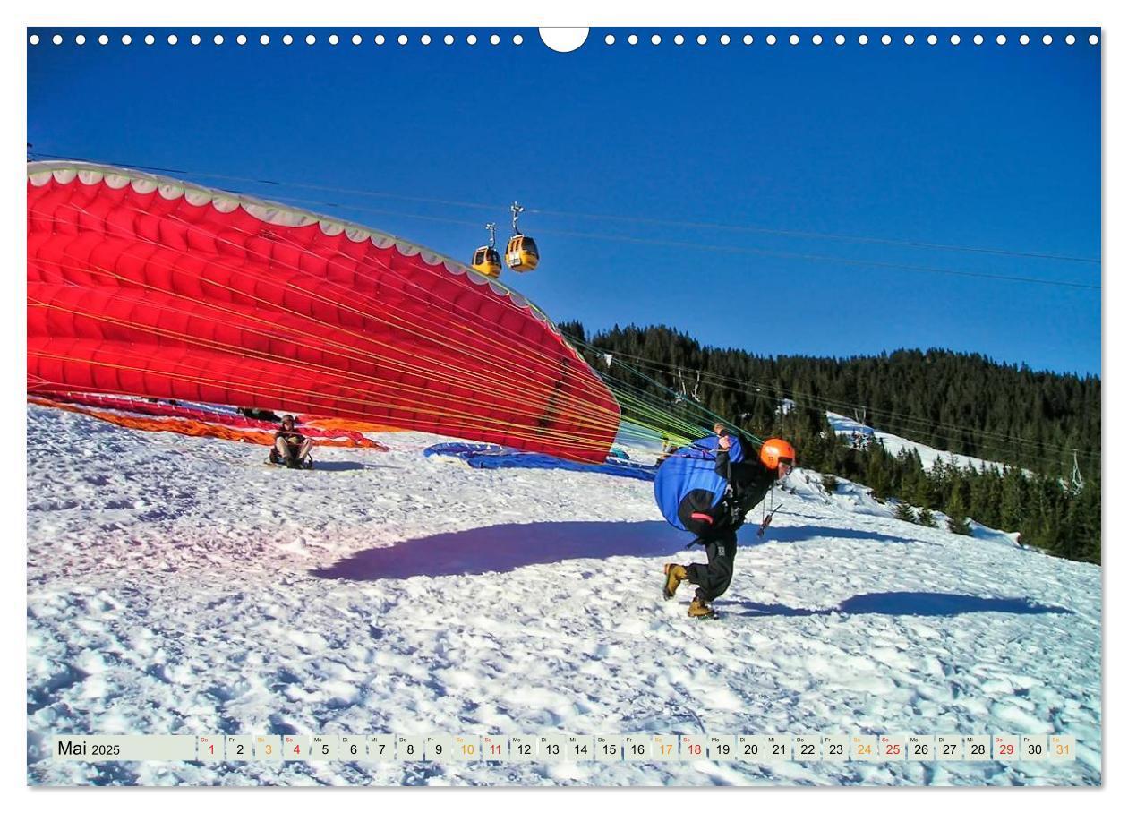 Bild: 9783435479405 | Freiheit und Abenteuer - Paragliding (Wandkalender 2025 DIN A3...