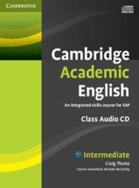 Cover: 9780521165228 | Cambridge Academic English B1+ Intermediate Class Audio CD | Thaine