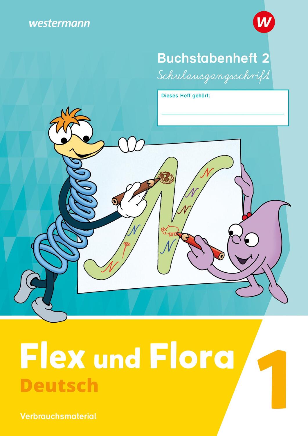 Cover: 9783141271249 | Flex und Flora. Buchstabenheft 2 (Schulausgangsschrift)...