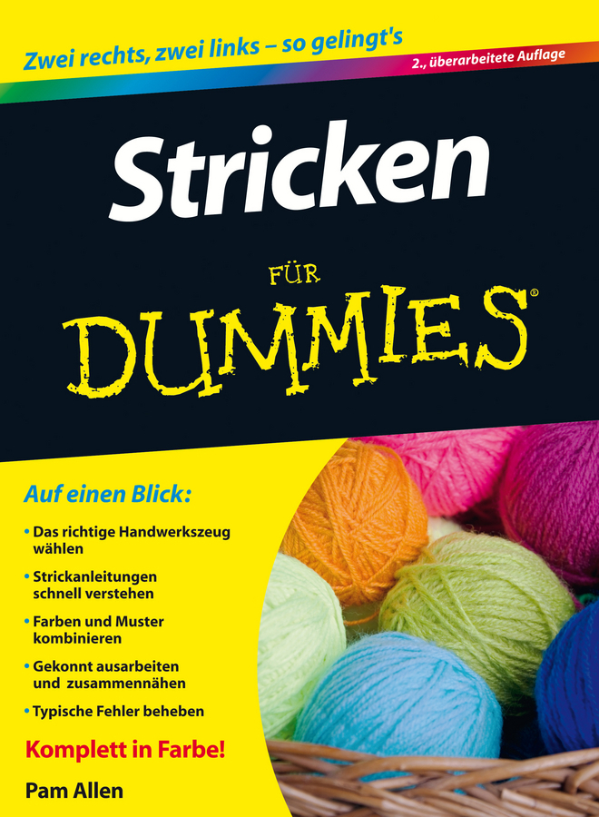 Cover: 9783527709885 | Stricken für Dummies | Pam Allen | Taschenbuch | 330 S. | Deutsch