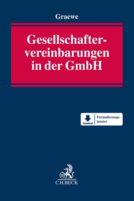 Cover: 9783406747953 | Gesellschaftervereinbarungen in der GmbH | Rechtshandbuch mit Mustern