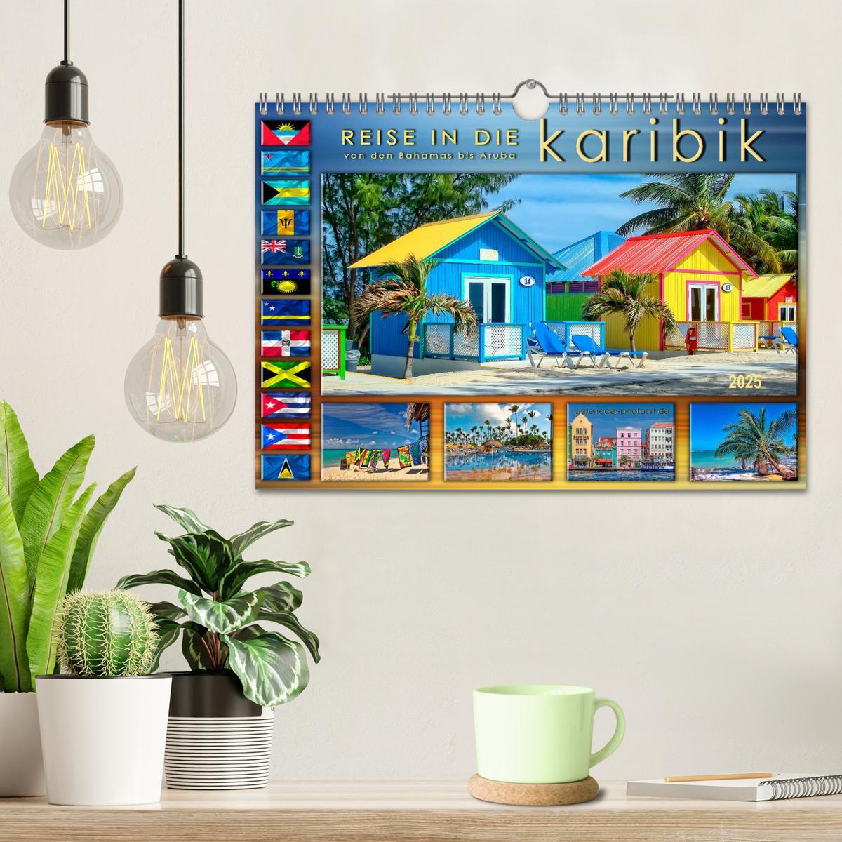 Bild: 9783435431465 | Reise in die Karibik - von den Bahamas bis Aruba (Wandkalender 2025...