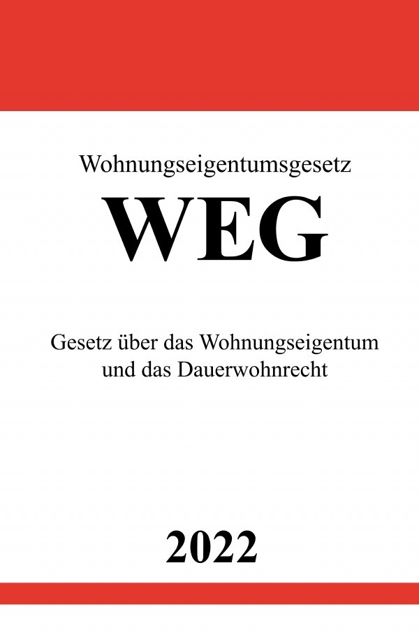 Cover: 9783754944950 | Wohnungseigentumsgesetz WEG 2022 | Ronny Studier | Taschenbuch